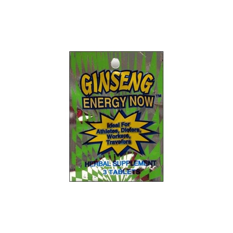 Ginseng Energy Now 3 Capsule Pack